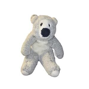 Vintage BOZZIE the Gray Bear 10” Plush‎ Toy By California Stuffed Toys READ
